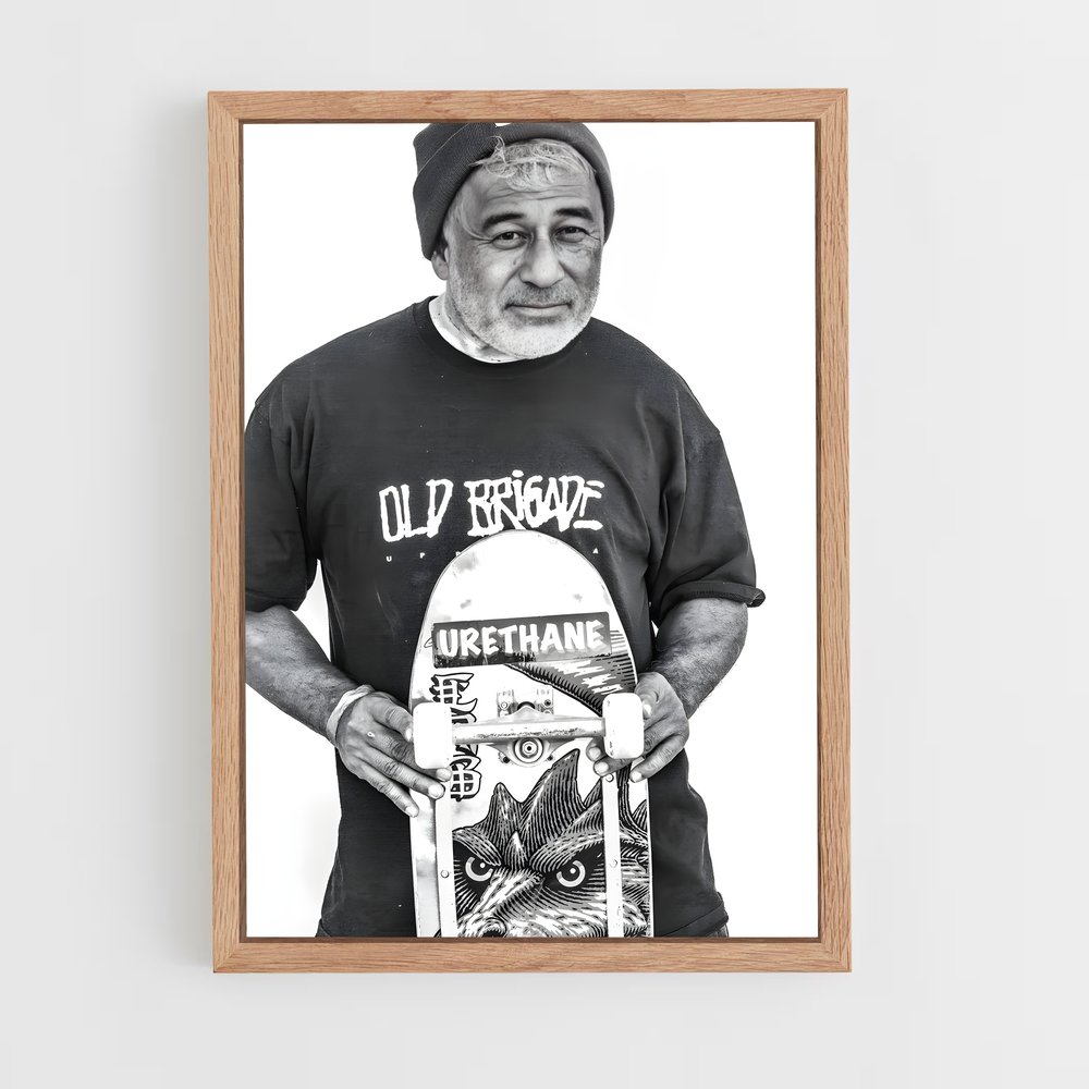 Poster Steve de caballero – affiche Skateboard (vue 4)